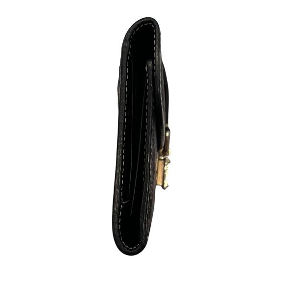 Dooney & Bourke Monogram Wallet with Clasp - Picture 8 of 13